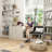 Comfortable Bench With Storage Cabinet And 2-Shelf