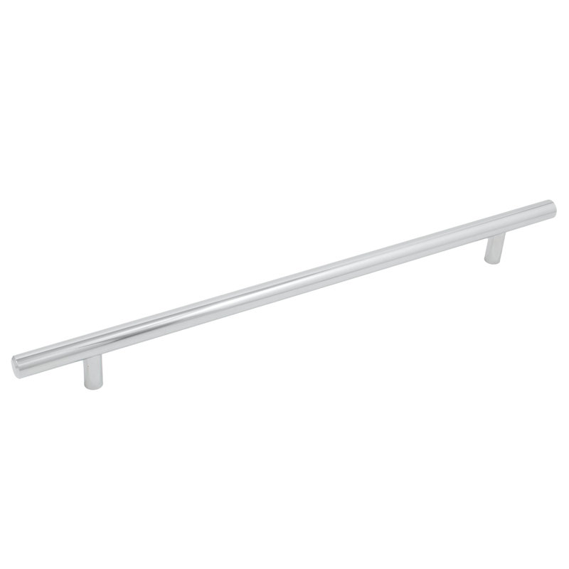 10 1/8" Center to Center Bar Pull, Polished Chrome