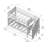 Northfield Twin Over Twin Solid Wood Standard Bunk Bed with Trundle-1323468207