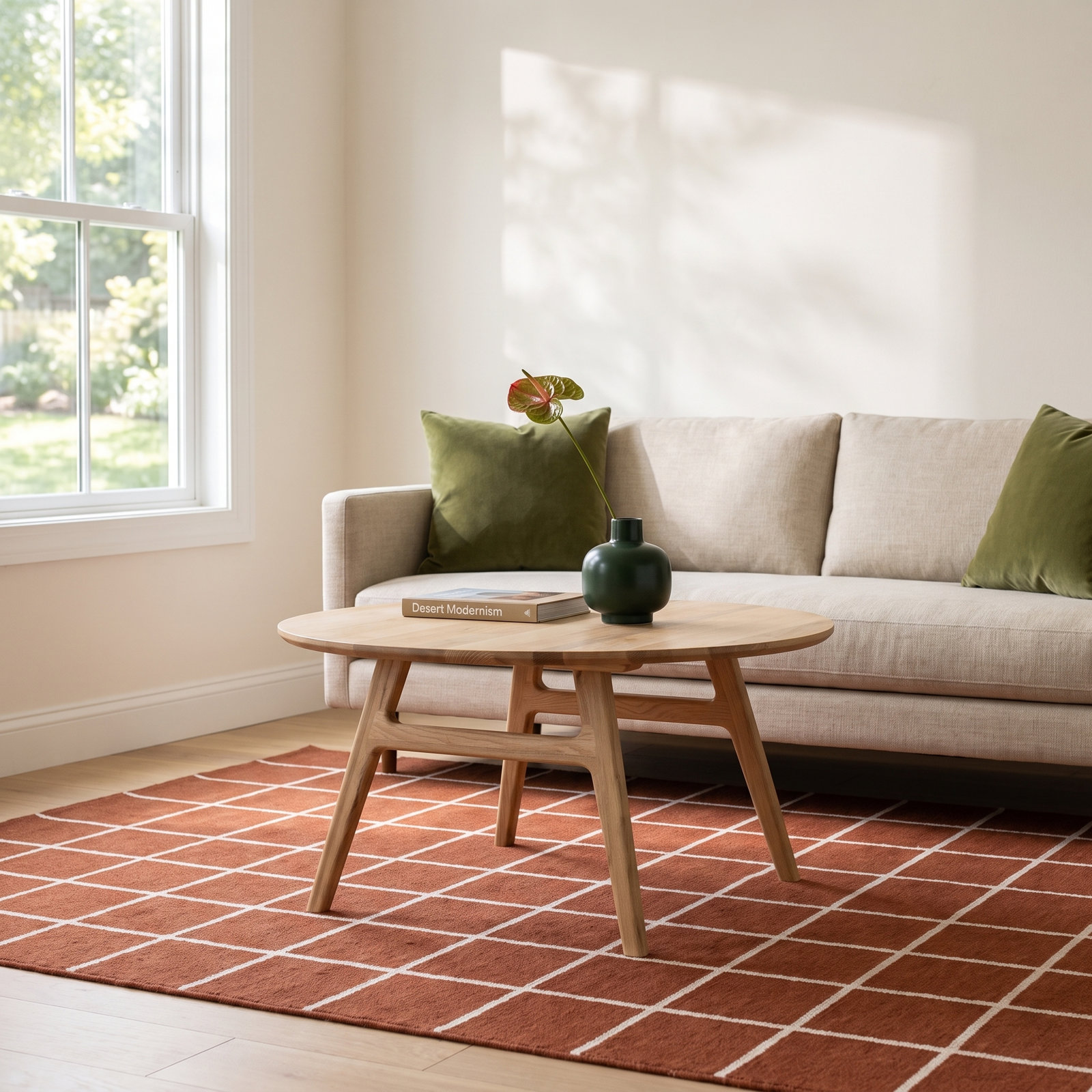 Mads Solid Wood Single Coffee Table