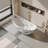 74" Solid Surface Freestanding Bathtub
