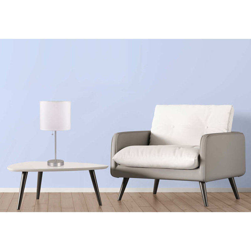 Lampe de table H 19 "blanche