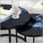 Set 2 Coffee Table Nesting Circular Round And Marble Pattern Wooden Tables, Living Room Bedroom Apartment Modern Industrial Simple Nightstand-825230860