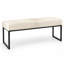 Upholstered Cowhide Bench-1351151852