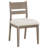 Hutton 5-Piece Rectangular Dining Table Set Coastal Grey