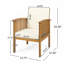 Fauteuil club en acacia-321852530-321852531