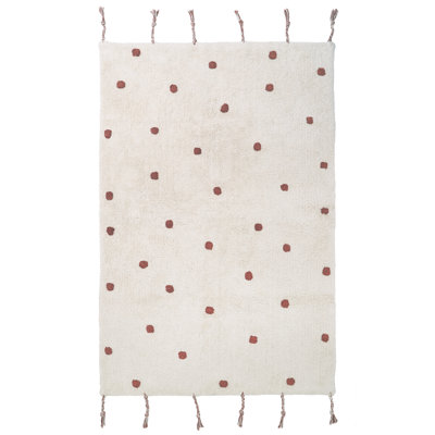 Cobden Hand Tufted Cotton Beige/Black Rug