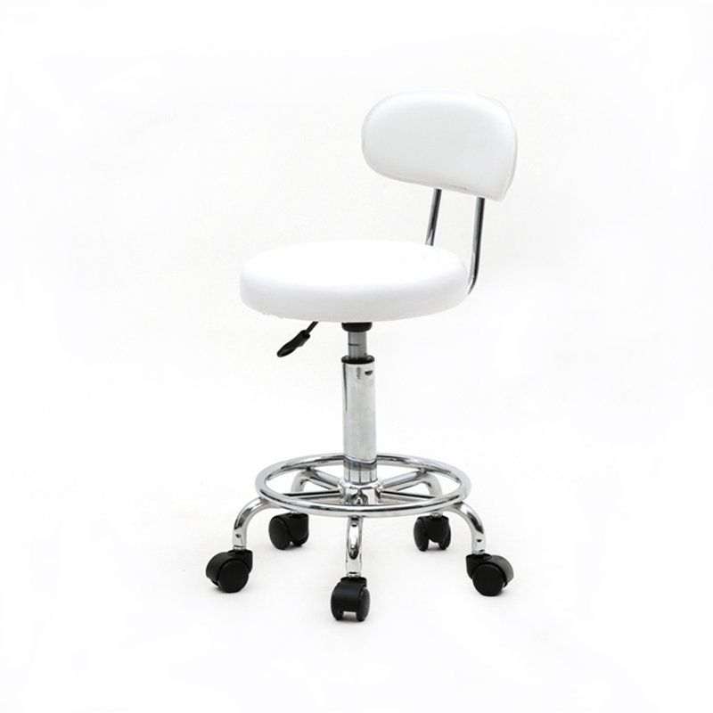 Tabouret Nooram, Blanc