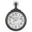 Très grande horloge murale en bois Mogul