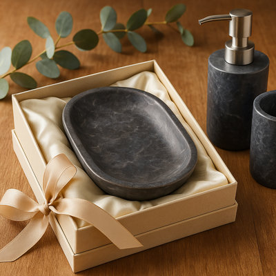 Landreneau Marble Soap Dish