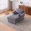 Très grand méridienne intérieure, canapé-lit simple en tissu d'ameublement en chenille avec assise large, ensemble de canapé-lit rembourré, ensemble de canapé-527775612