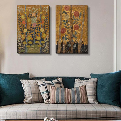 2 Piece Wrapped Canvas Print