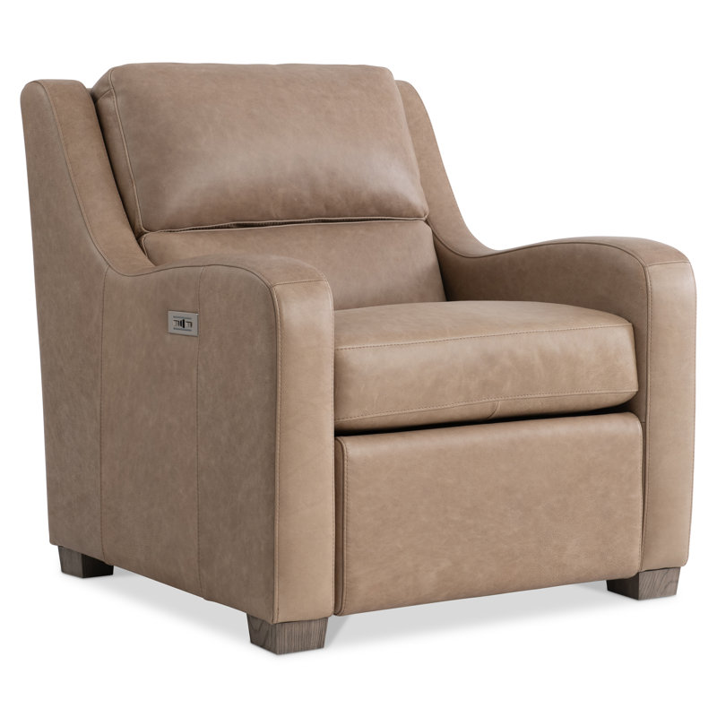 Bernhardt Ventura Leather Power Motion Chair