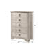 Commode et commode en bois flotté vieilli 1Pc