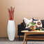 Grand vase de plancher en bambou fabriqué à la main Teebar-276518009-271937696
