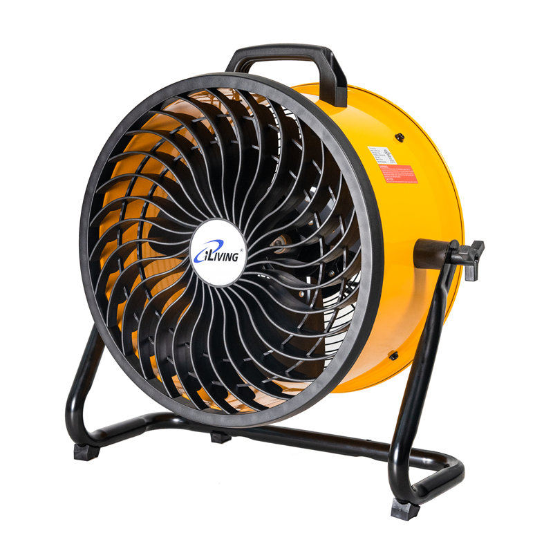 iLIVING ILG8TF16-DC 16 po. Ventilateur turbo à faible bruit 2800 pi3 / min. 3 vitesses pour circulation en magasin, bureau, serre, maison et entrepôt