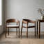 Maplen Walnut Effect Sold Wood Dining Chair-327615907