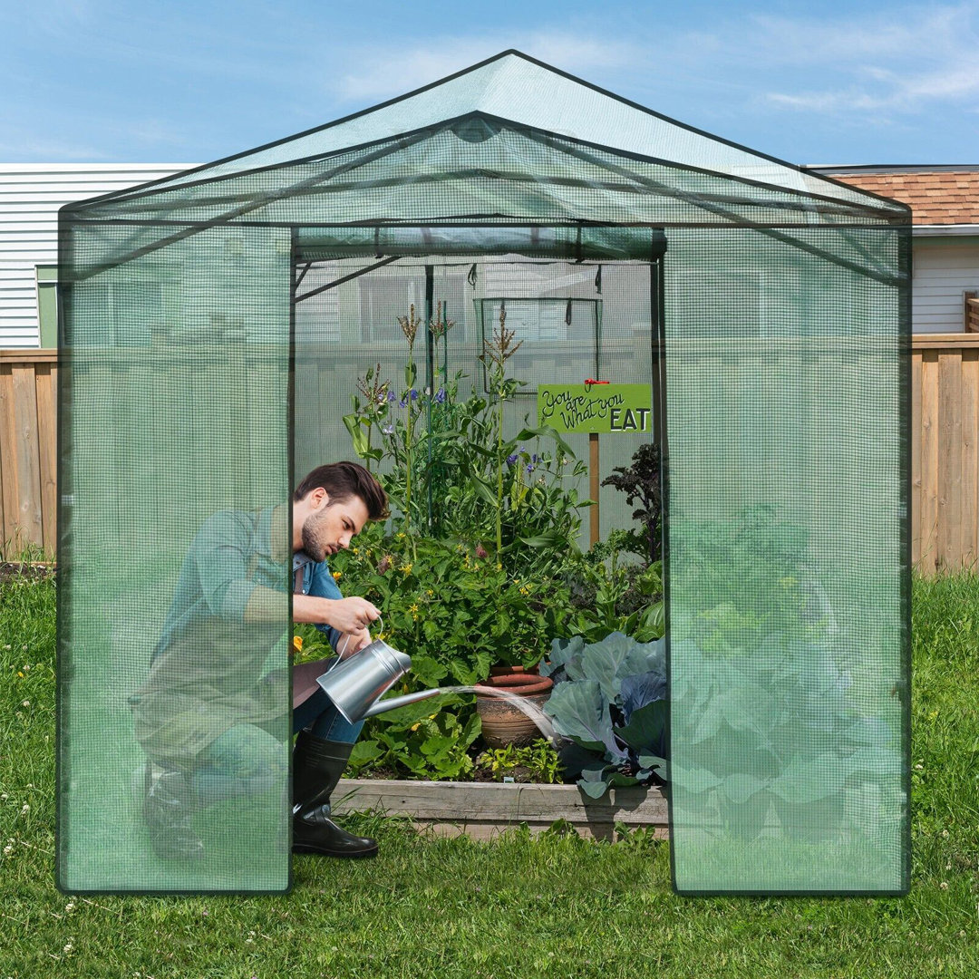 11 Ft W x 7 Ft D Greenhouse