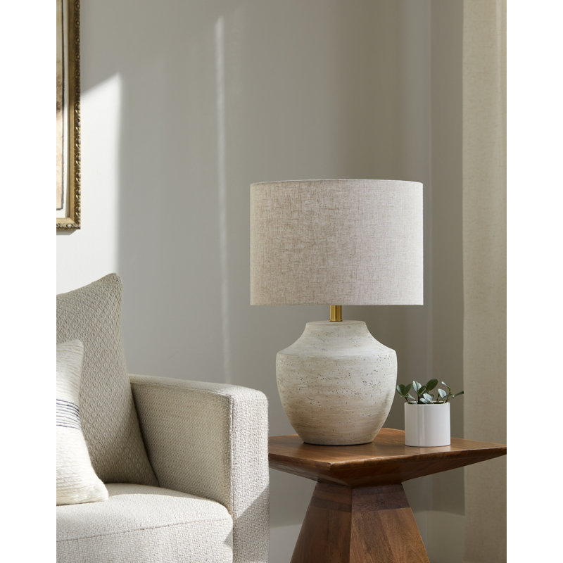 Becki Owens x Livabliss Alondra Table Lamp, Cream