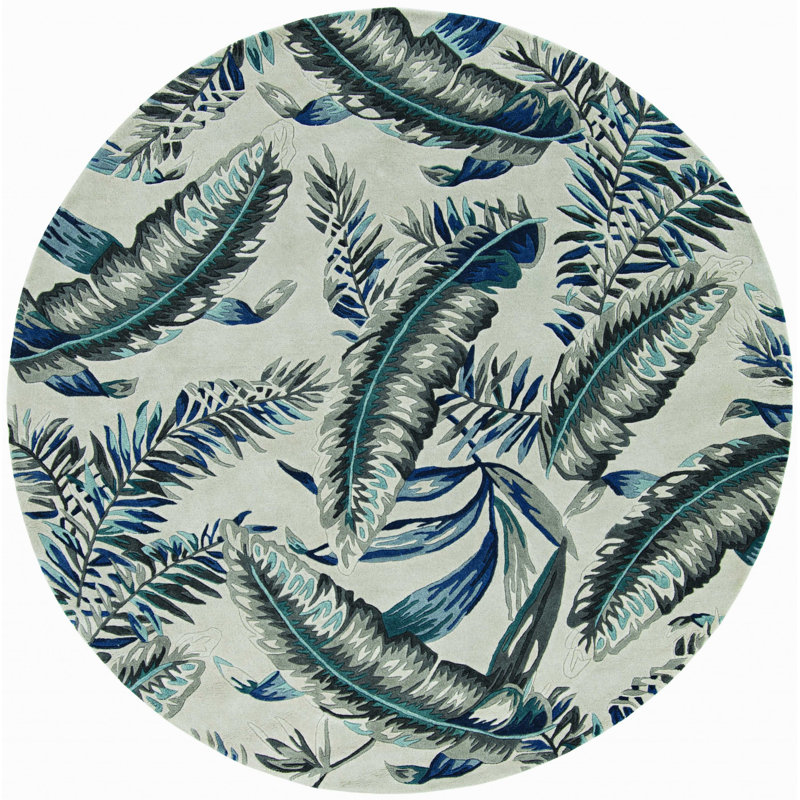 Tapis gris / bleu Houten