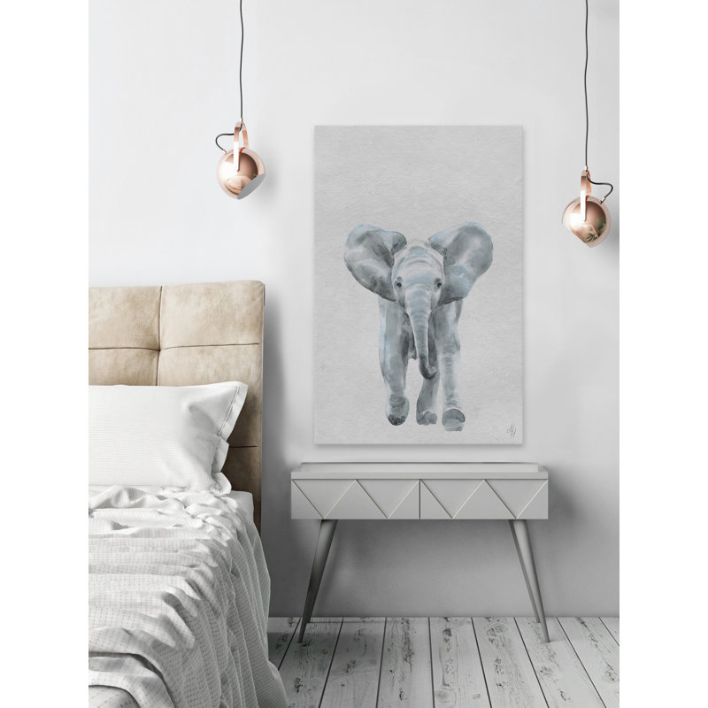 «Here Goes the Elephant II», reproduction sur toile, H 36 po x l 24 po x P 1,5 po