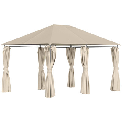 Pavillon de jardin en acier