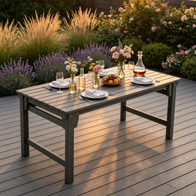 All Weather Outdoor HDPE Dining Table