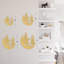 Décoration murale abstraite en forme de cerf dans la forêt-94207960-94207957