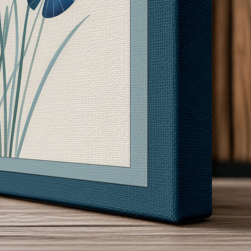 Print, 30x20 - 76.2 x 50.8 cm, Teal Border