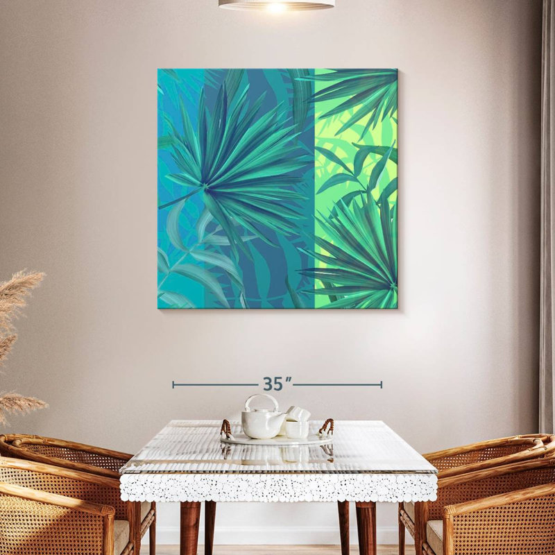 Feuilles de palmier Harnek Tropic, H 39 po x l 39 po