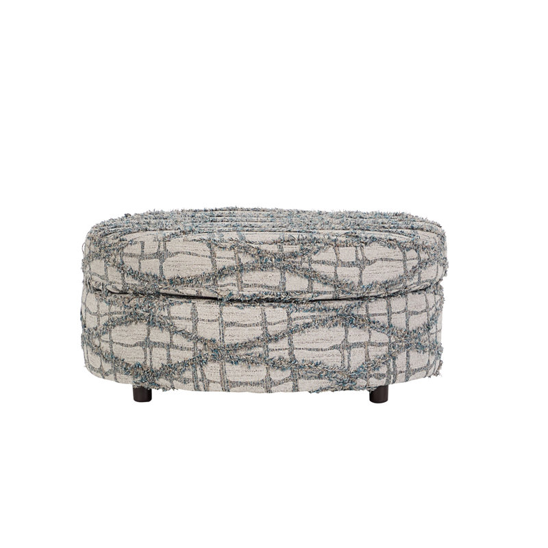  Repose-pieds rond 23600, Misha Batik, Gris
