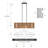 Carlye 4 - Light Dimmable Chandelier