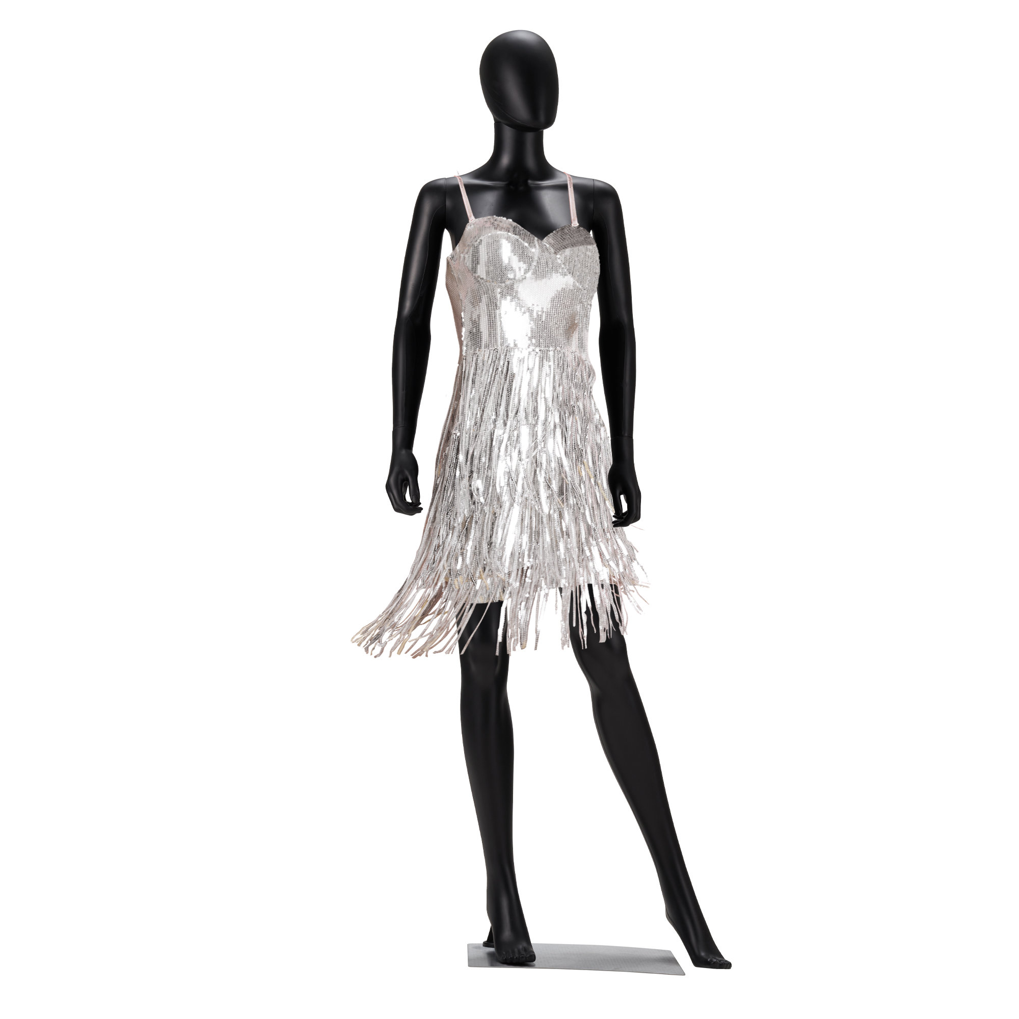 Adjustable Female Mannequin Realistic Full Body Dress Form Display With  Base