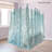 European Style Light Filtering Bed Curtain, 3-Door Elegant Lace Canopy Netting with Ties, 70.87" W x 86.61" L-114813828