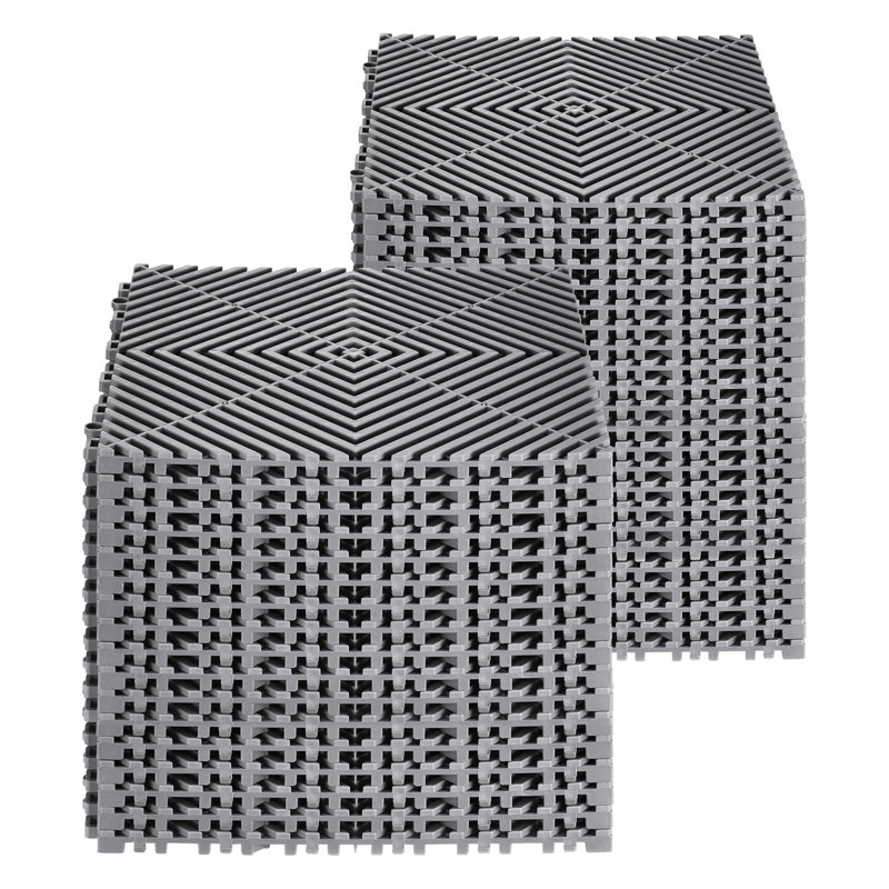 Tapis de drainage emboîtable, coussin modulaire emboîtable modulaire durable 12 po x 12 po PP