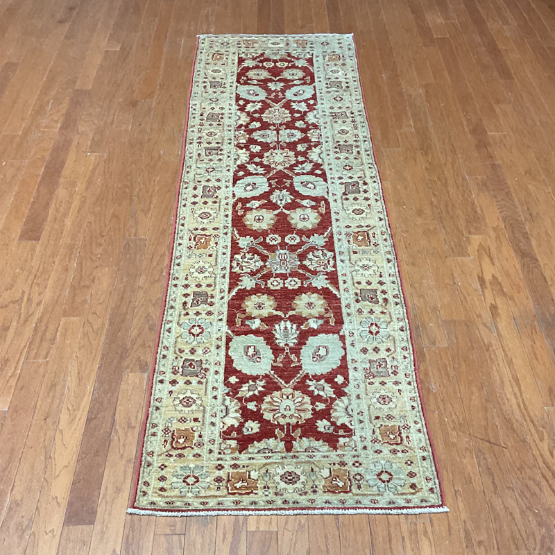  Handmade Oushak Wool Runner