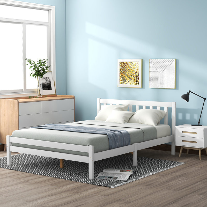 Gloria Bed, White, Single (3')