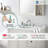 Widespread 2-handle Bathroom Faucet with Drain Assembly-47353800