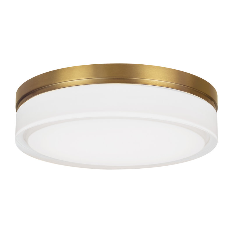 Cirque 1 - Light LED Flush Mount, 3000K, Satin Nickel