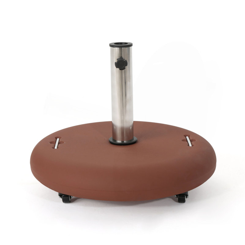 BASE DE PARAPLUIE WHEELIE - ROND, Terre cuite
