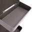 Lahja 19.7'' W Plastic Storage Rack with Wheels-1667762777