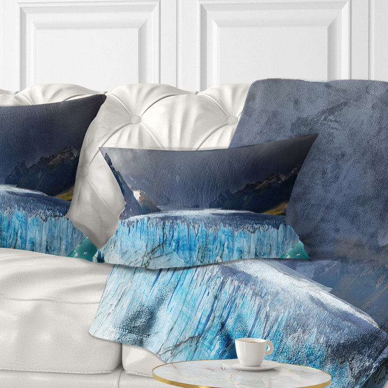 Coussin Perito Moreno Glacier - Landscape, Rectangulaire, 12 po x 20 po