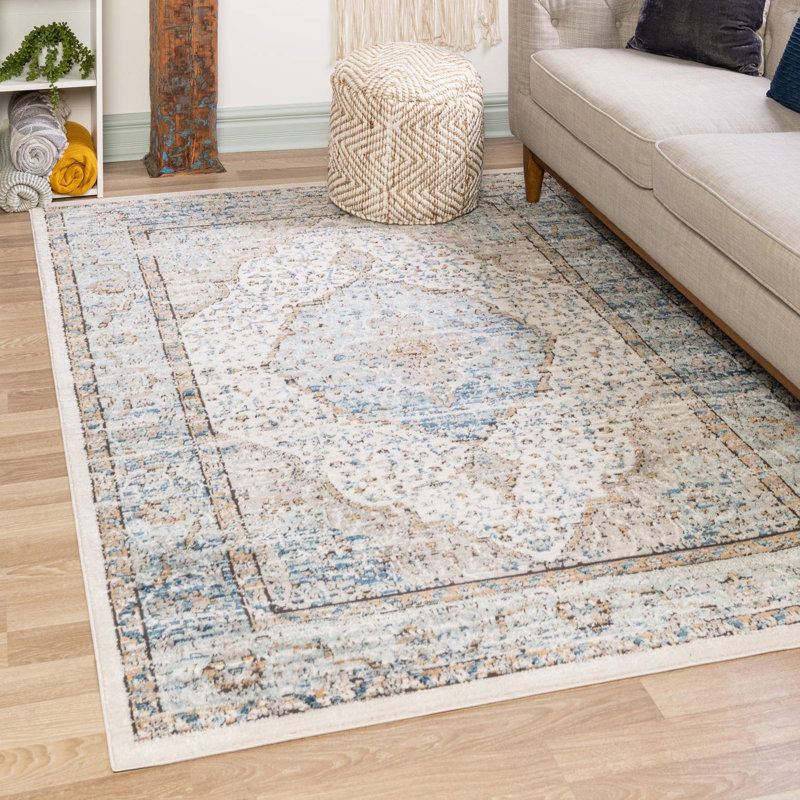Longe Oriental Indoor Rug, Rectangle 6' x 9'