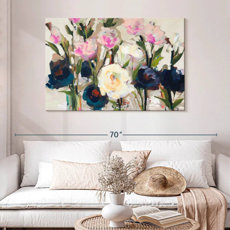 Avery Romantic Blossoms Neutral, 32" H x 48" W