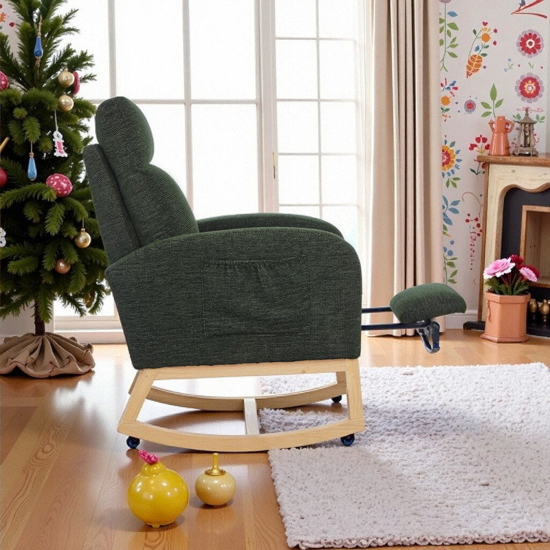 Chaise berçante Accent, Vert
