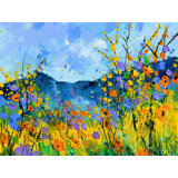 Summer Flowers 1 Print by Pol Ledent