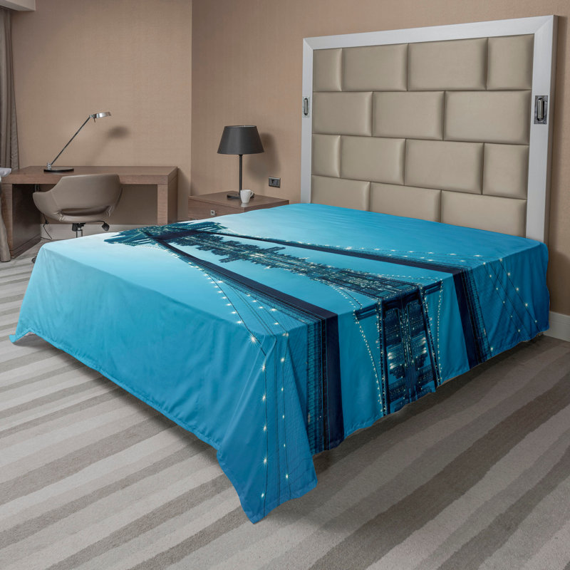 Drap-housse Ambesonne New York, Très grand californien