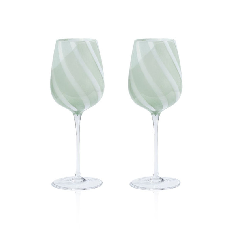 Ensemble de 2 verres à vin Savannah, Green
