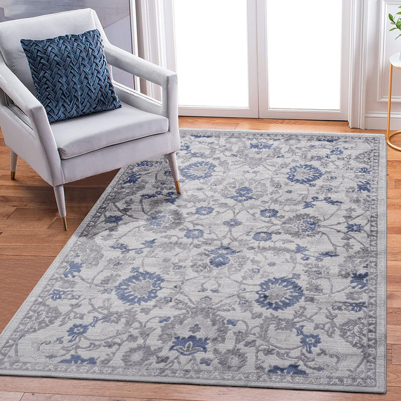Tapis de salle à manger de la collection Loom & Luxe, Rectangle 5 pi 3 po x 7 pi 6 po