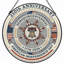 Panneau de fenêtre en verre pour décoration intérieure American Independance USA 250th Anniversary - H 12 po-126676154